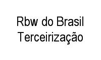 Logo Rbw do Brasil Terceirização em Vila Piza