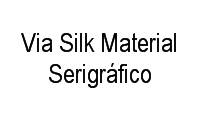 Logo Via Silk Material Serigráfico em Centro