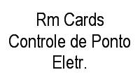 Logo Rm Cards Controle de Ponto Eletr. em Jardim Anhangüera