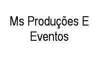 Logo Ms Produções E Eventos em Fazenda Grande do Retiro