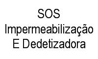 Logo SOS Impermeabilização E Dedetizadora em Lomba do Pinheiro