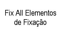 Logo Fix All Elementos de Fixação