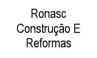 Logo Ronasc Construção E Reformas em Campo Grande