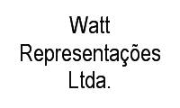 Logo Watt Representações Ltda.