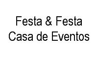 Logo Festa & Festa Casa de Eventos em Vila Nova