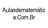 Logo Aulasdematemática.Com.Br em Santo Amaro