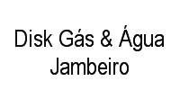 Logo Disk Gás & Água Jambeiro em Parque Jambeiro