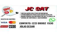 Logo Jc Sat Instalações de Antenas da Sky, Claro E Oi em São José do Barreto