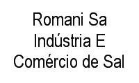 Logo Romani Sa Indústria E Comércio de Sal