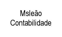 Logo Msleão Contabilidade em Cruzeiro Velho
