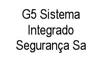 Logo G5 Sistema Integrado Segurança Sa em Água Verde