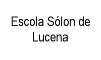 Logo Escola Sólon de Lucena em Praça 14 de Janeiro