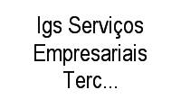 Logo Igs Serviços Empresariais Terceirizados em Vila Marieta