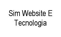 Logo Sim Website E Tecnologia