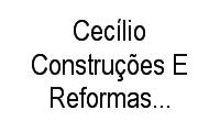 Logo Cecílio Construções E Reformas em Geral Ltda