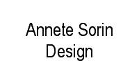 Logo Annete Sorin Design em Jardim Apipema