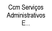 Logo Ccm Serviços Administrativos E Telemarketing em Uberaba