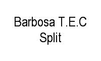 Logo Barbosa T.E.C Split em Setor Estrela Dalva