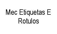 Logo Mec Etiquetas E Rotulos