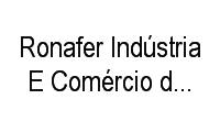 Logo Ronafer Indústria E Comércio de Aço em Vargem Grande