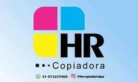 Logo HR Copiadora em Caravelas