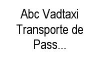 Logo Abc Vadtaxi Transporte de Passageiros Ltda em Parque Jaçatuba
