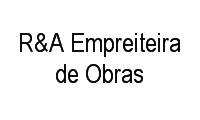 Logo R&A Empreiteira de Obras em Jabaquara