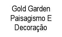 Logo Gold Garden Paisagismo E Decoração em Nova Ribeirânia