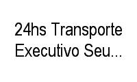 Logo 24hs Transporte Executivo Seu Táxi Particular em Carlos Prates