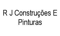 Logo R J Construções E Pinturas