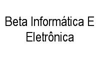 Logo Beta Informática E Eletrônica