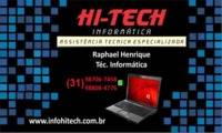 Logo Hitech Informatica e prestações de serviços em Nova Gameleira