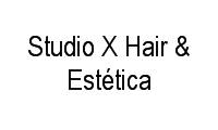 Logo Studio X Hair & Estética em Centro