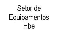 Logo Setor de Equipamentos Hbe em Santos Dumont