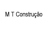 Logo M T Construção em Lagoa Nova
