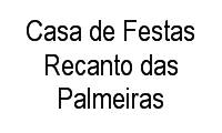 Logo Casa de Festas Recanto das Palmeiras em Tomás Coelho
