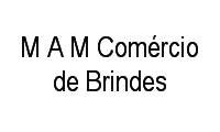 Logo M A M Comércio de Brindes em Ipiranga