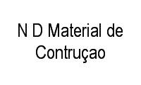 Logo N D Material de Contruçao em São José Operário