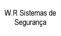 Logo W.R Sistemas de Segurança Ltda - Me