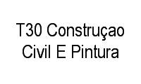 Logo T30 Construçao Civil E Pintura em Vila Alpes