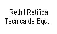 Logo Rethil Retífica Técnica de Equipamentos Hidráulicos em Parque Residencial Manela