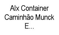Logo Alx Container Caminhão Munck E Carreta Es Ba Rj Mg