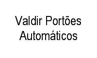 Logo Valdir Portões Automáticos em Vila Carlota