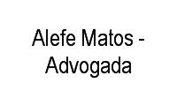 Logo Alefe Matos - Advogada em Centro