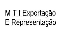 Logo M T I Exportação E Representação em Chapada