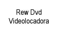 Logo Rew Dvd Videolocadora em Trem