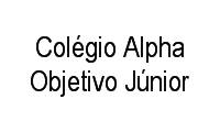 Logo Colégio Alpha Objetivo Júnior em Kobrasol