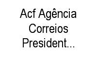 Logo Acf Agência Correios Presidente Roosevelt