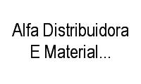 Logo Alfa Distribuidora E Material de Construção em Jardim Cruzeiro