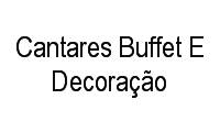 Logo Cantares Buffet E Decoração em Vila Zefira